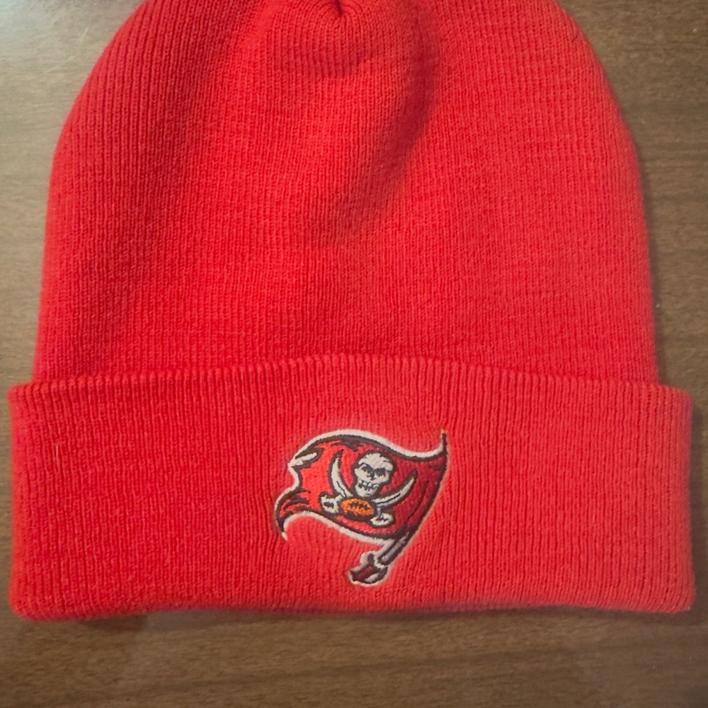 Red Buccaneers Beanie